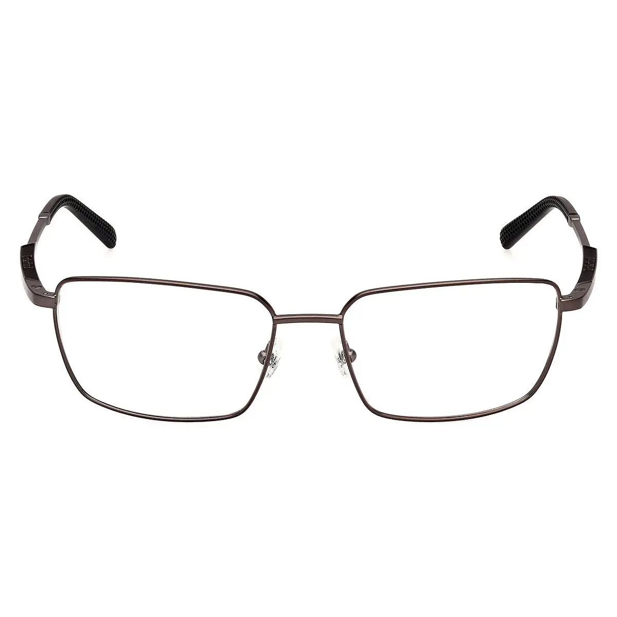 Timberland TB50005 Eyeglasses Men Shiny Satin Gunmetal 57mm