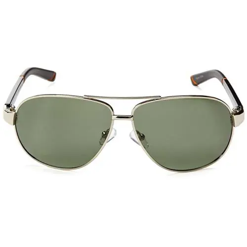 Timberland Sunglasses TB 9500 10R Polarized Silver / Green 60 mm TB9500