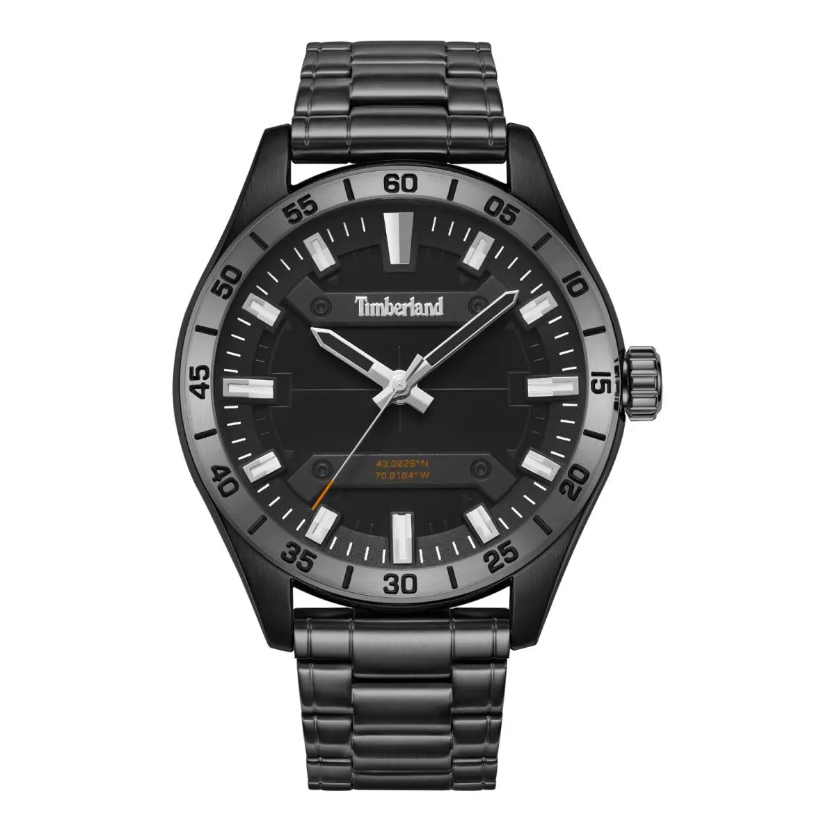 Timberland Men`s Analog Watch with Stainless Steel Band TDWGG2201205