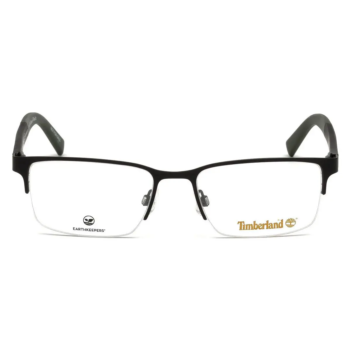 Timberland TB1585 Eyeglasses Men Matte Black Rectangle 58mm
