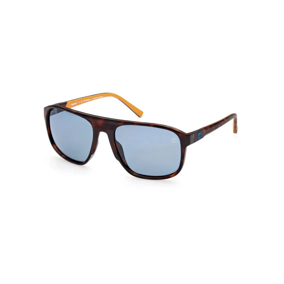 Timberland TB9278 52D Tortoise Polarized Plastic Aviator Sunglasses 60-19-140