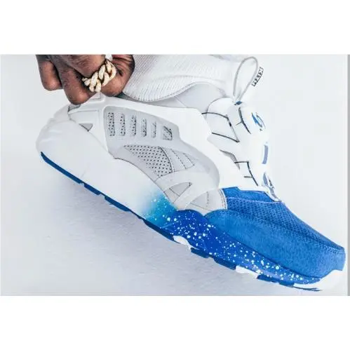 Size 10.5 - Puma Kith 1 Ronnie Fieg x Colette x Disc Blaze Strong Blue/360325-01