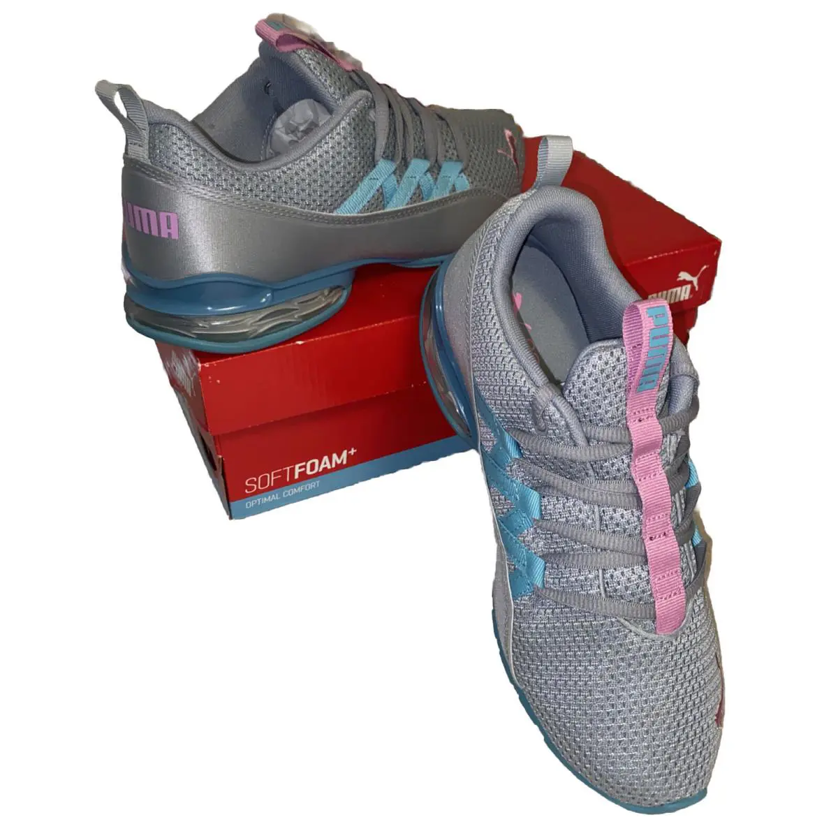 Puma shoes - PUMA Riaze Prowl - Riaze Prowl - 377271-02 - Quarry/Porcelain/Opera Mauve 3