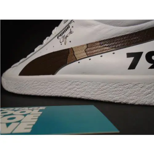 Puma shoes - Puma Clyde Mid Core Foil - 365802-03 - White 5