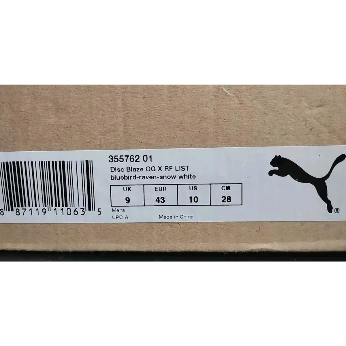 Puma shoes - PUMA Disc Blaze - Disc Blaze - 355762-01 - Blue 11