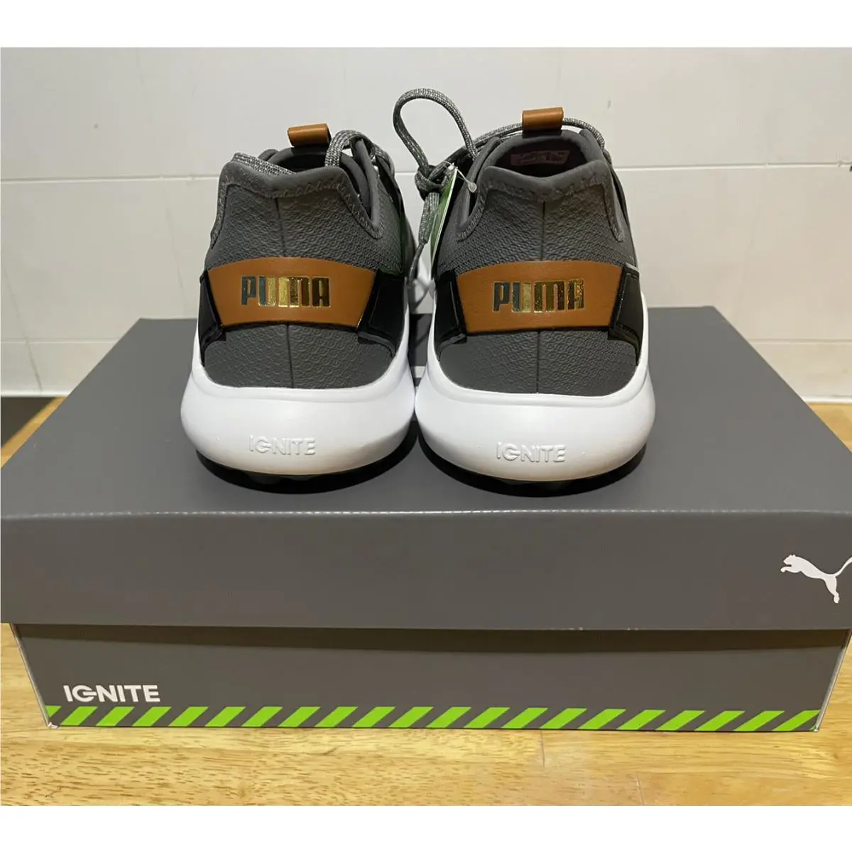 Puma shoes - PUMA Ignite Fasten8 Pro - Ignite Pro - Gray (UPC: 0194578884923) 0
