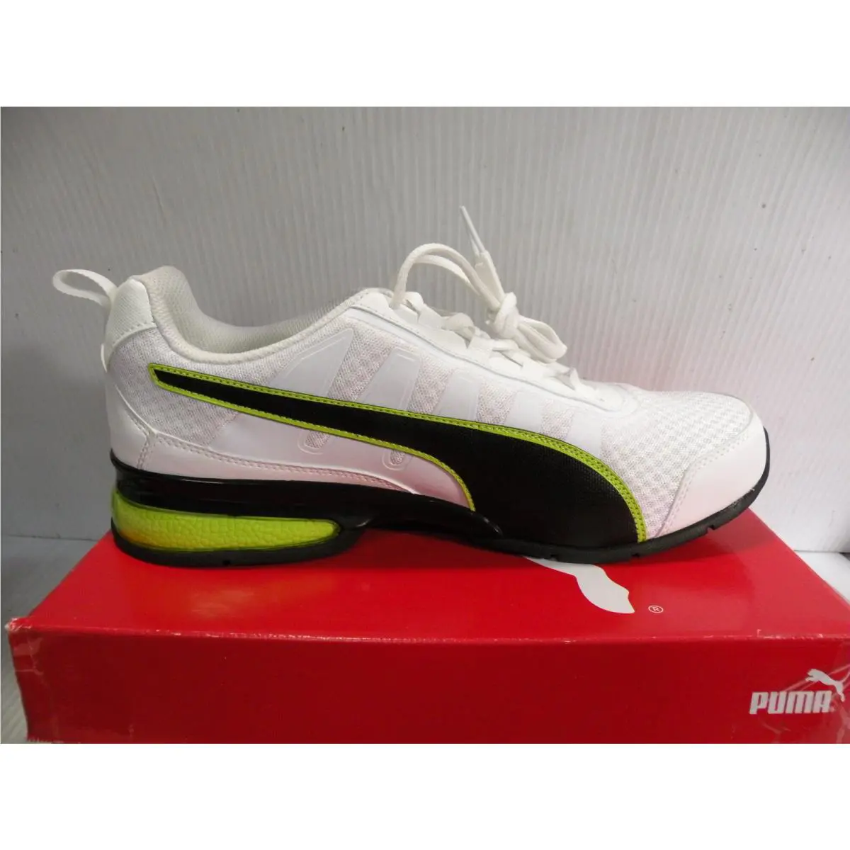 Puma shoes - WHITE/GREEN 4