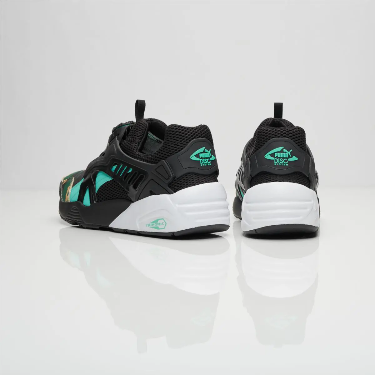 Puma shoes - 36306001 - 363060-01 - Black-Electric Green 0