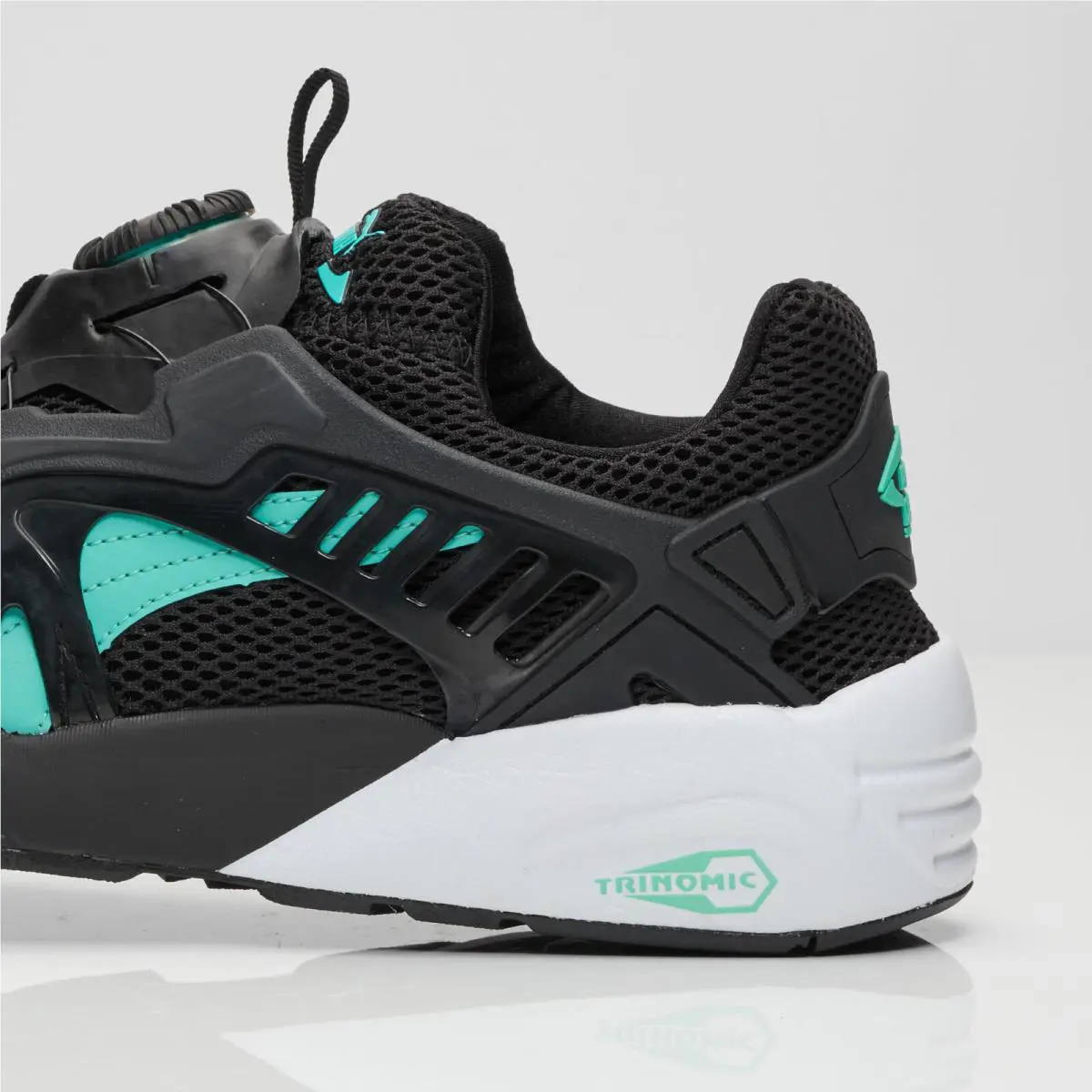 Puma shoes - 36306001 - 363060-01 - Black-Electric Green 3
