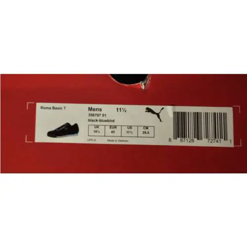 Puma shoes - PUMA Roma - Roma - 356707-01 - Black 5