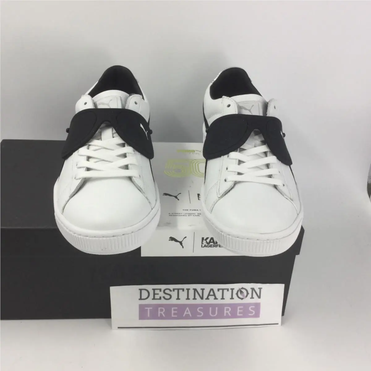 Puma shoes - PUMA Suede - Suede - 366314-01 - White, Manufacturer: Puma White Puma Black (UPC: 0192339098084) 5