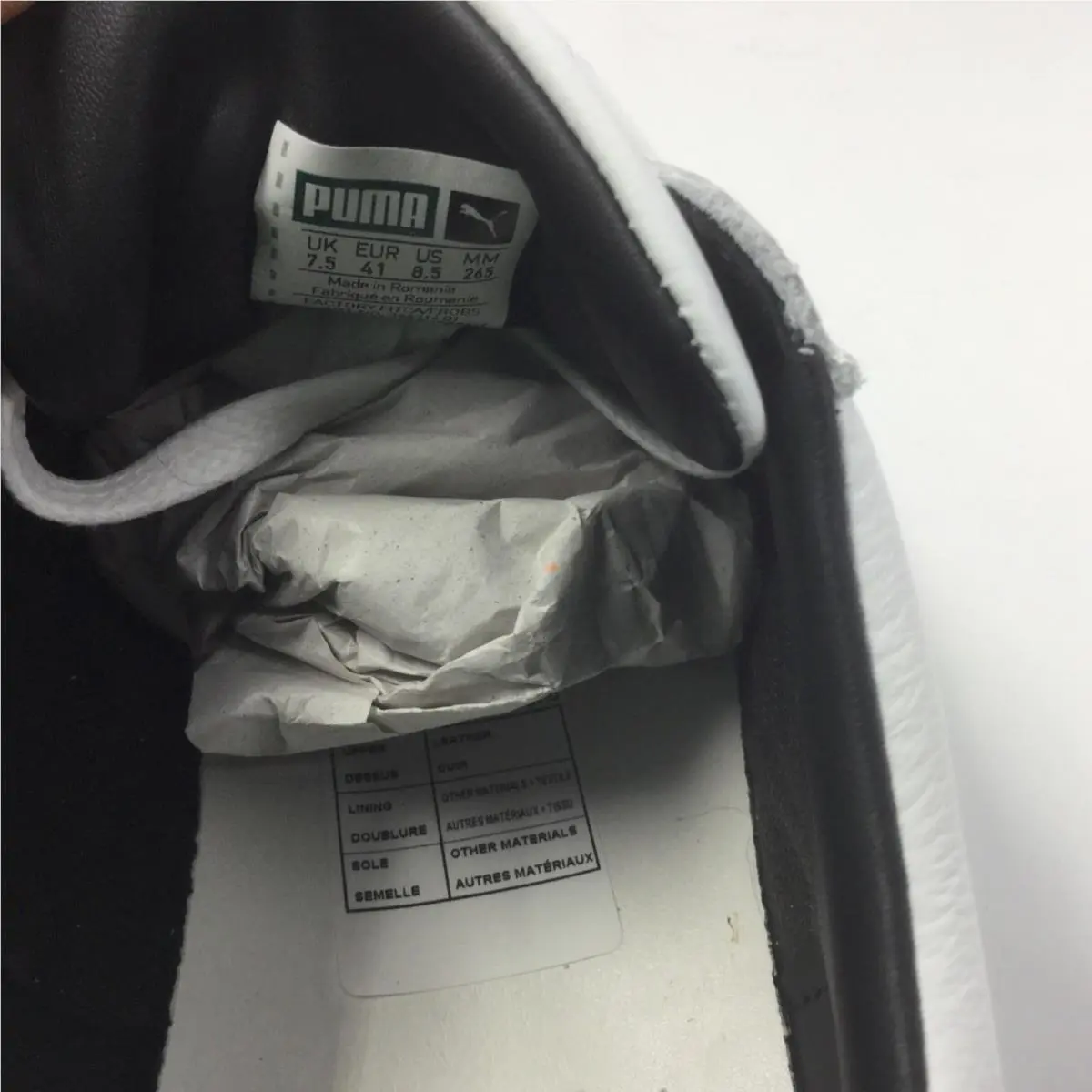 Puma shoes - PUMA Suede - Suede - 366314-01 - White, Manufacturer: Puma White Puma Black (UPC: 0192339098084) 8