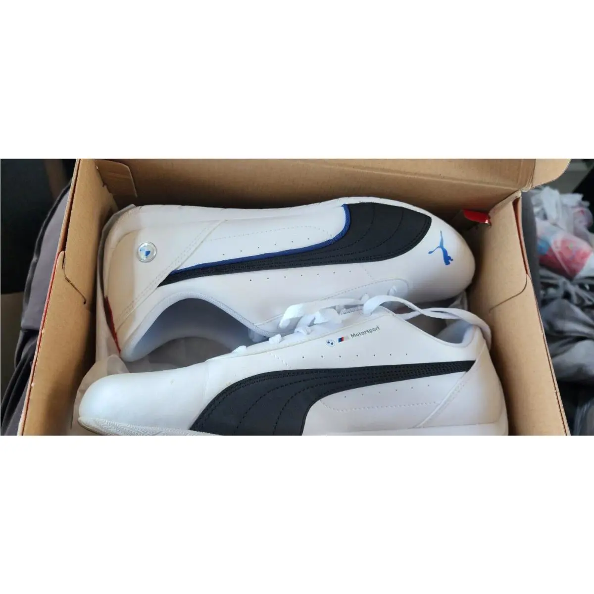 Puma shoes - Puma Bmw Mms Neo Cat Perforated - 30730902 - White 0