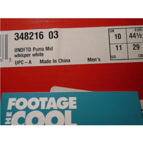 Puma shoes - Puma UNDFTD Mid - UNDFTD Mid - 348216-03 - White 8