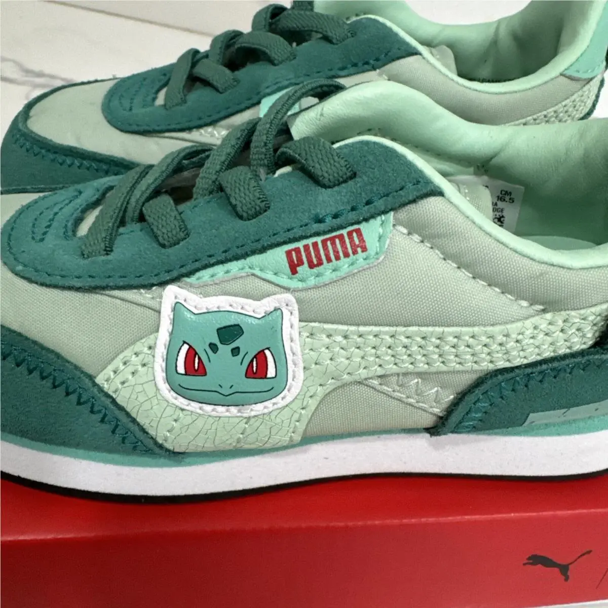 Puma shoes - PUMA Rider FV - Rider - 387324-01 - Green, Manufacturer: Ivy/Holiday 3