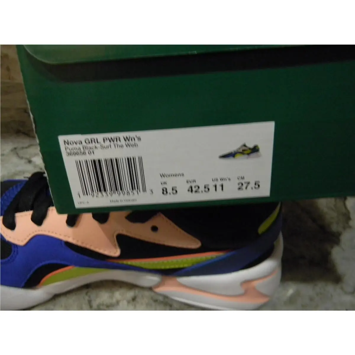 Puma shoes - PUMA Nova - Nova - Black With Multi-Colors (UPC: 192339998513) 6