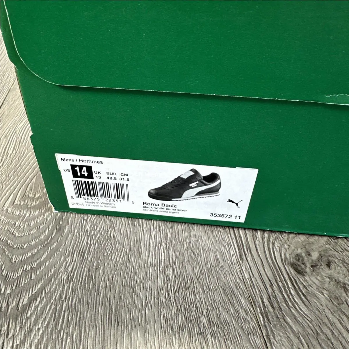 Puma shoes - 353572-11 - 353572-11 - Black White Grey 8