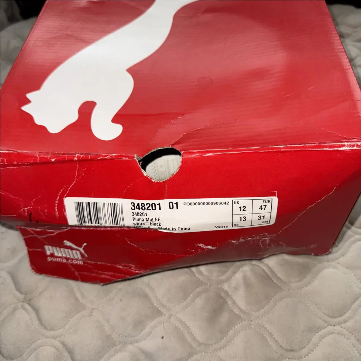 Puma shoes - PUMA Mid - Mid - 348201-01 - White 6