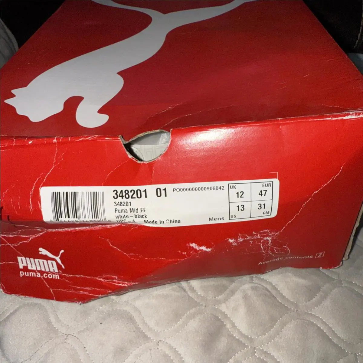 Puma shoes - PUMA Mid - Mid - 348201-01 - White 7