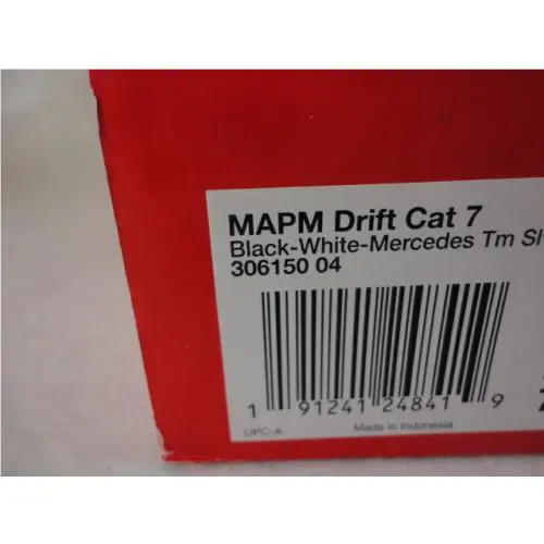 Puma shoes - MAPM Drift Cat AMG - MAPM Drift Cat AMG - 306150 04 - Black, Manufacturer: Black / White - Mercedes Team Silver (UPC: 191241248419) 1