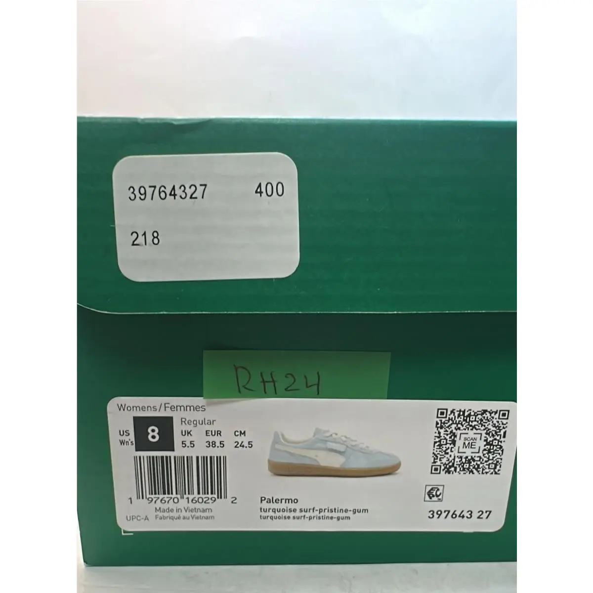 Puma shoes - PUMA Palermo - Palermo - 397643-27 - Turquoise Surf-Pristine-Gum (UPC: 197670160292) 6