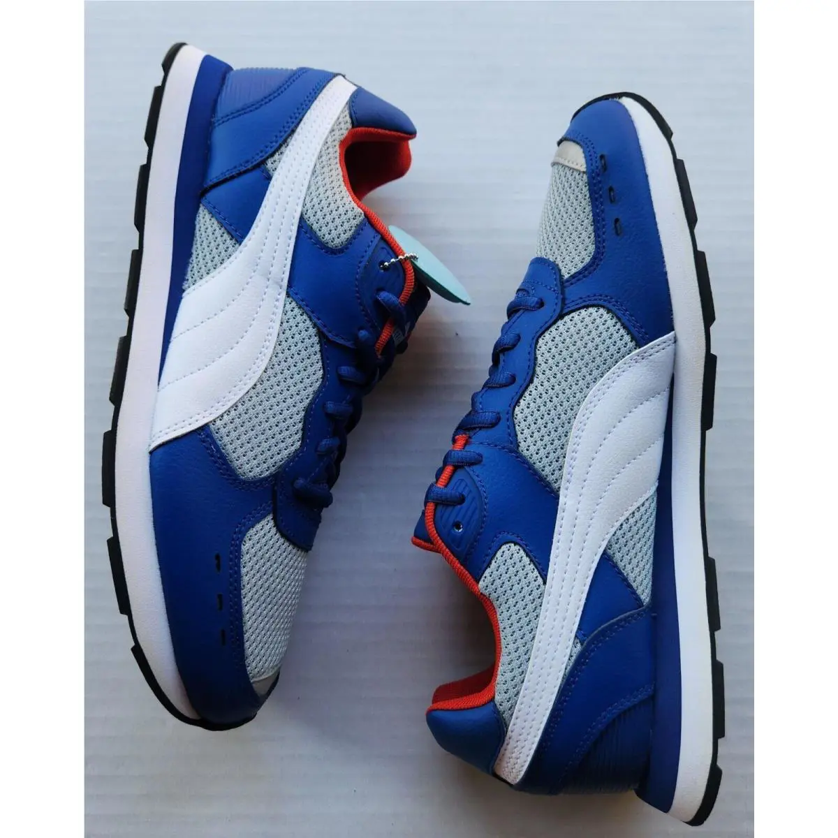 Puma shoes - Blue / Light Gray / Red / White 1