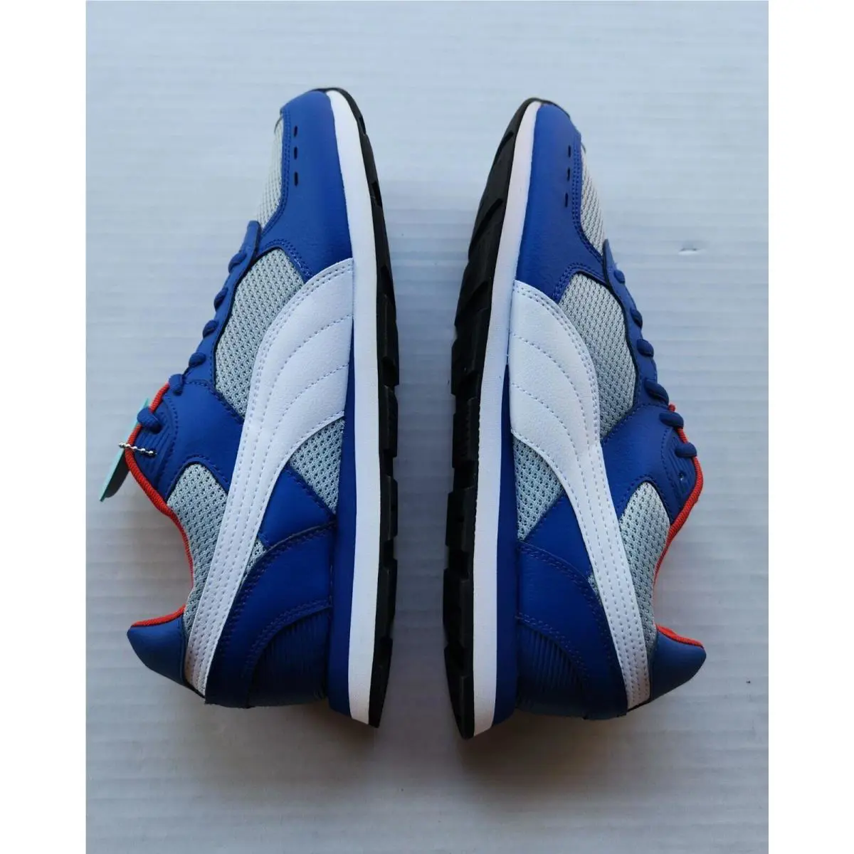 Puma shoes - Blue / Light Gray / Red / White 2