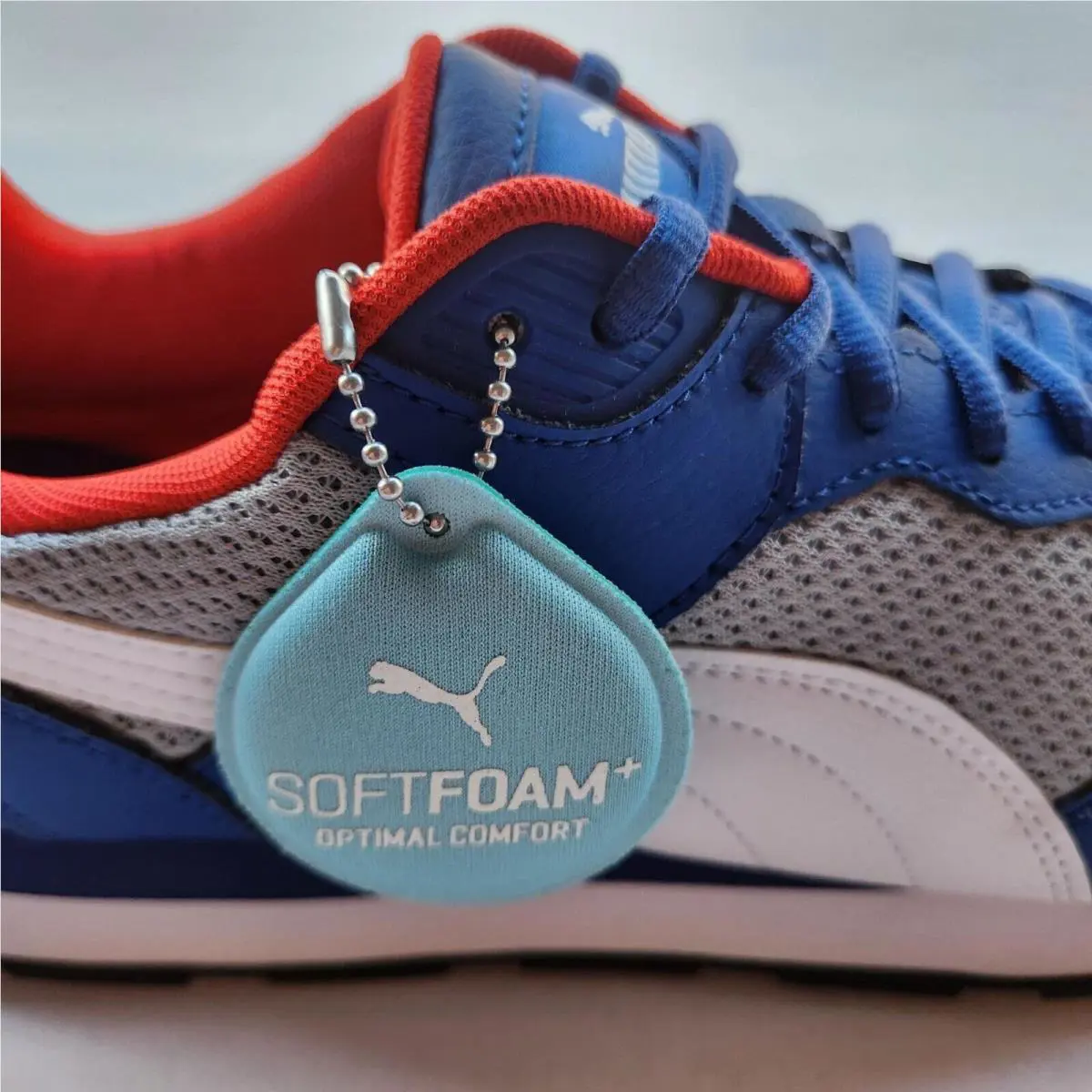 Puma shoes - Blue / Light Gray / Red / White 7