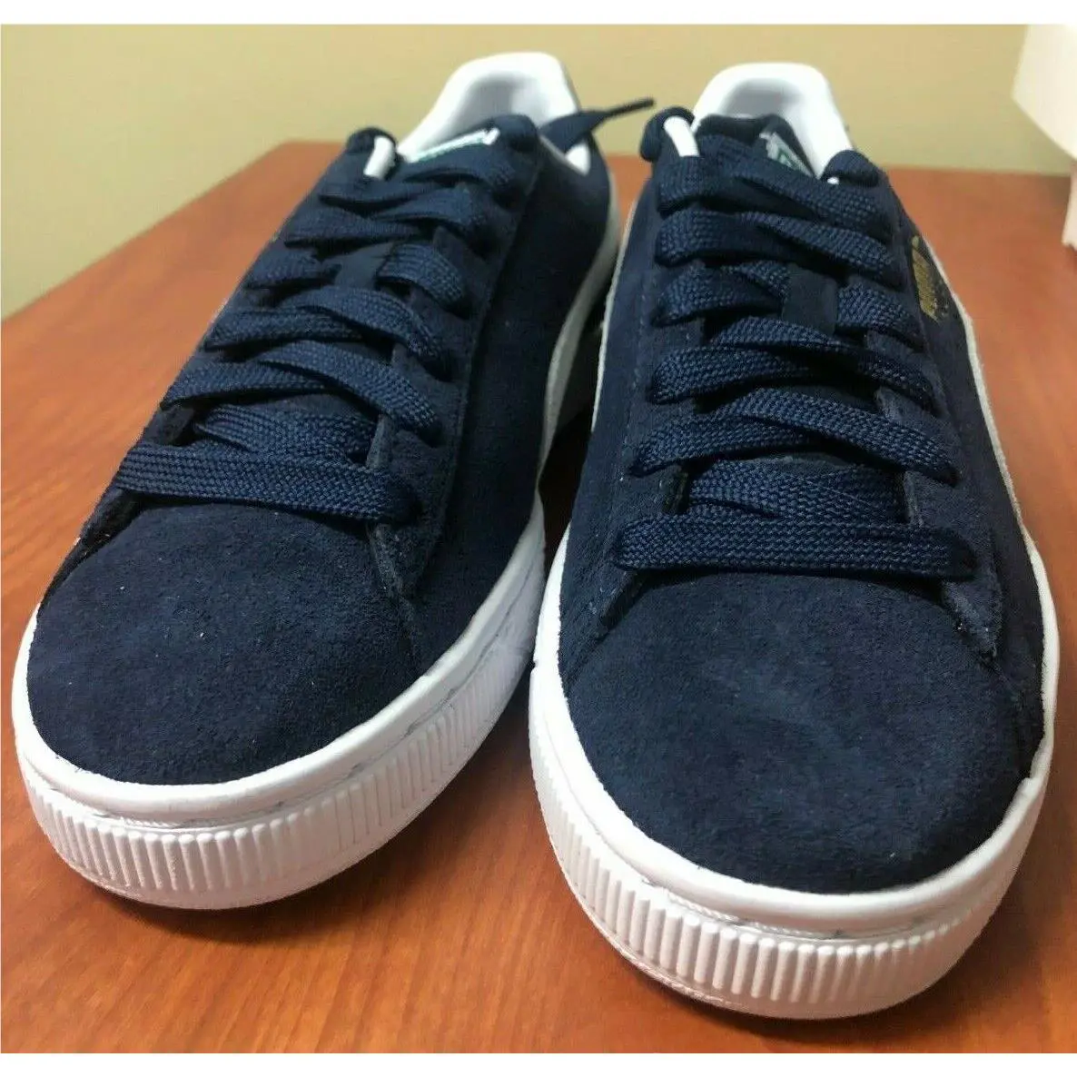 Puma shoes - PUMA Suede Classic - Suede Classic - 380560 03 - Navy Blue & White (UPC: 194578620286) 0