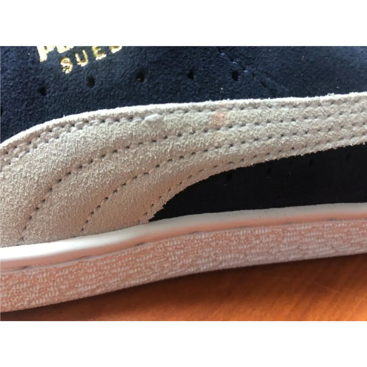 Puma shoes - PUMA Suede Classic - Suede Classic - 380560 03 - Navy Blue & White (UPC: 194578620286) 6