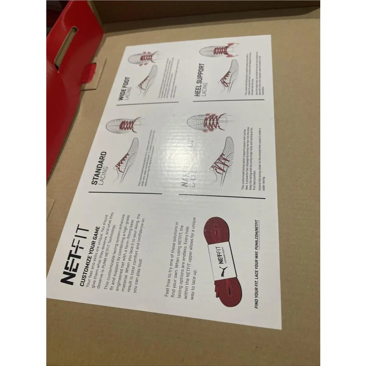 Puma shoes - 365 Ignite Netfit - Ignite Netfit - 104474 02 - Red 4