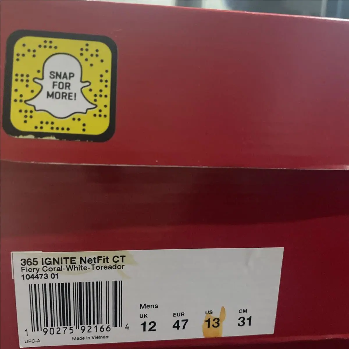 Puma shoes - 365 Ignite Netfit - Ignite Netfit - 104474 02 - Red 5