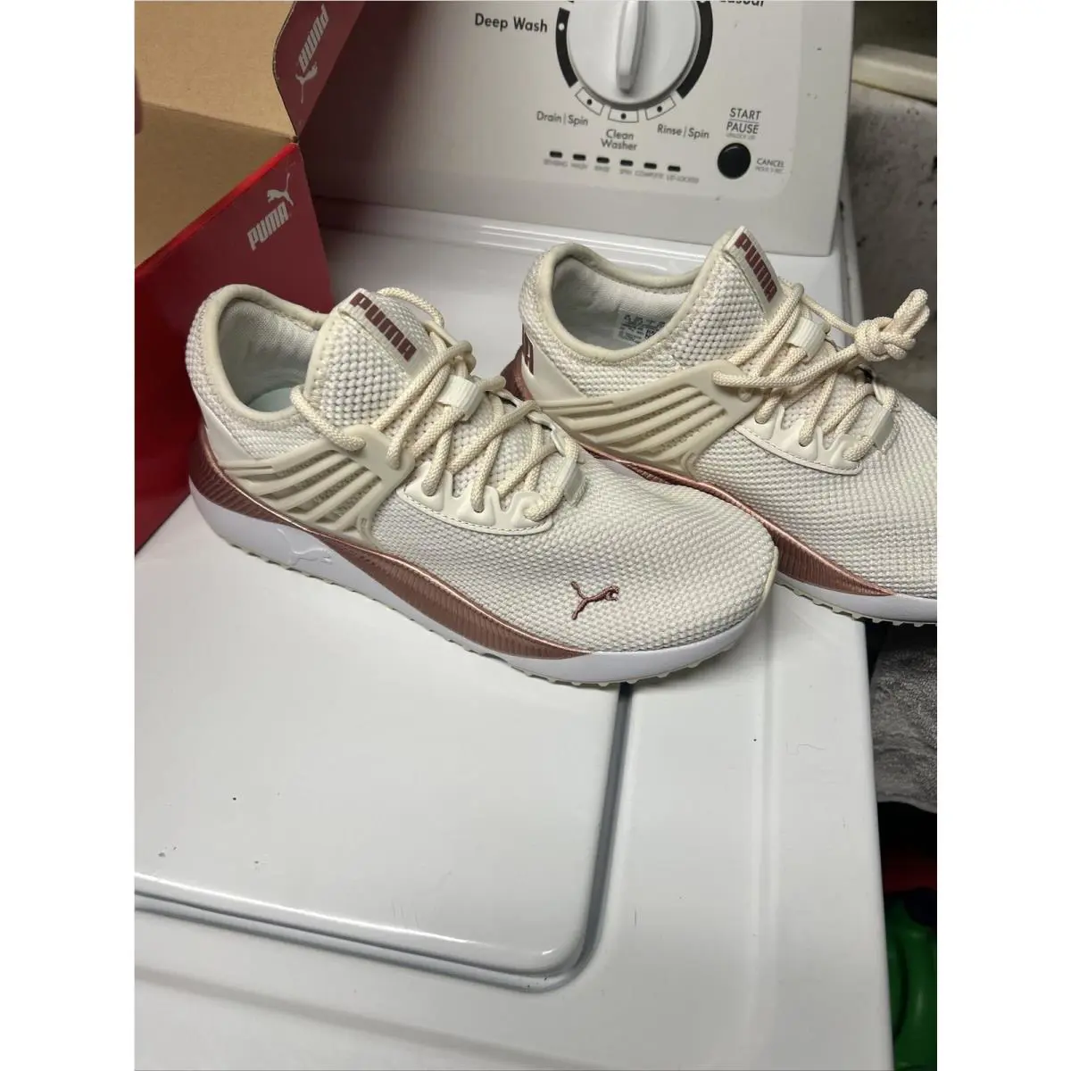 Puma shoes - Rose Gold And Creme 4