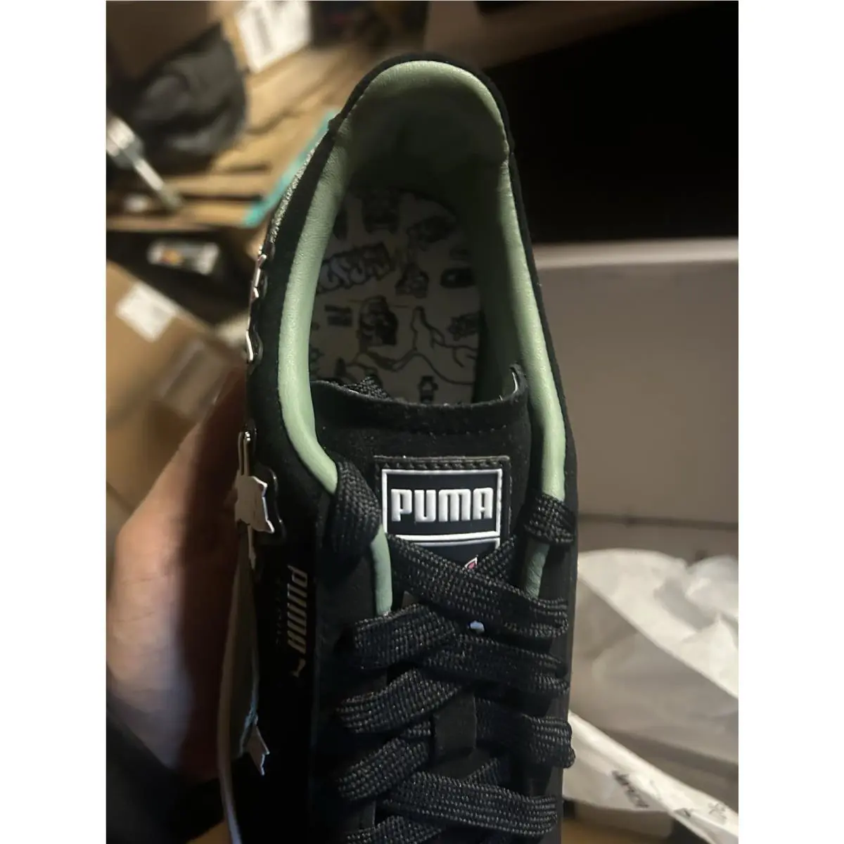 Puma shoes - RIPNDIP - RIPNDIP - 361500-01 - Black 9