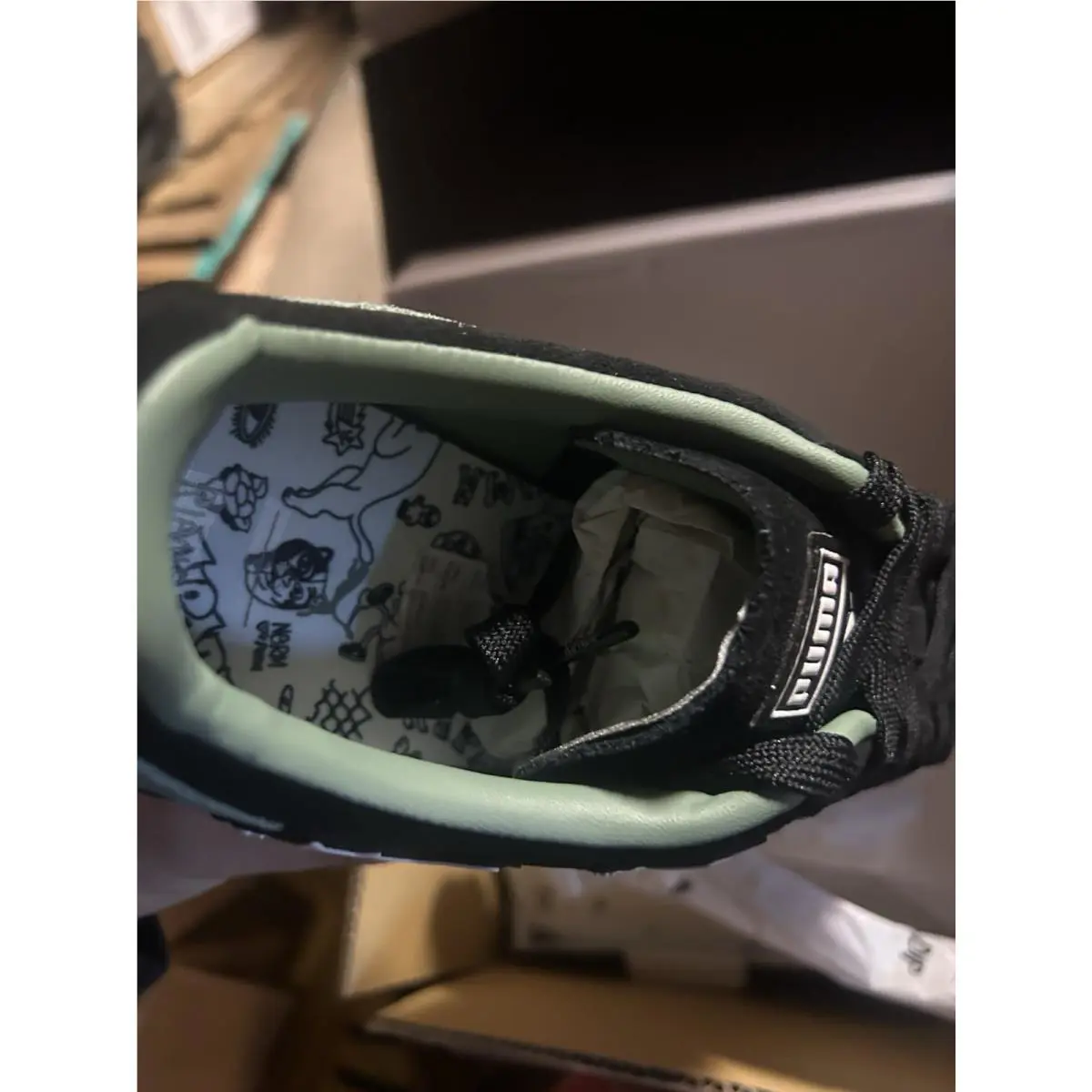 Puma shoes - RIPNDIP - RIPNDIP - 361500-01 - Black 6