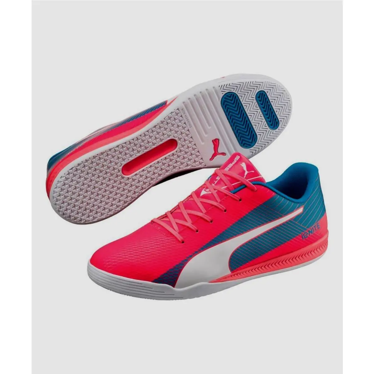 Puma shoes - evoSPEED Star S Ignite - evoSPEED Star Ignite - Bright Plasma/Puma White/Blue 0