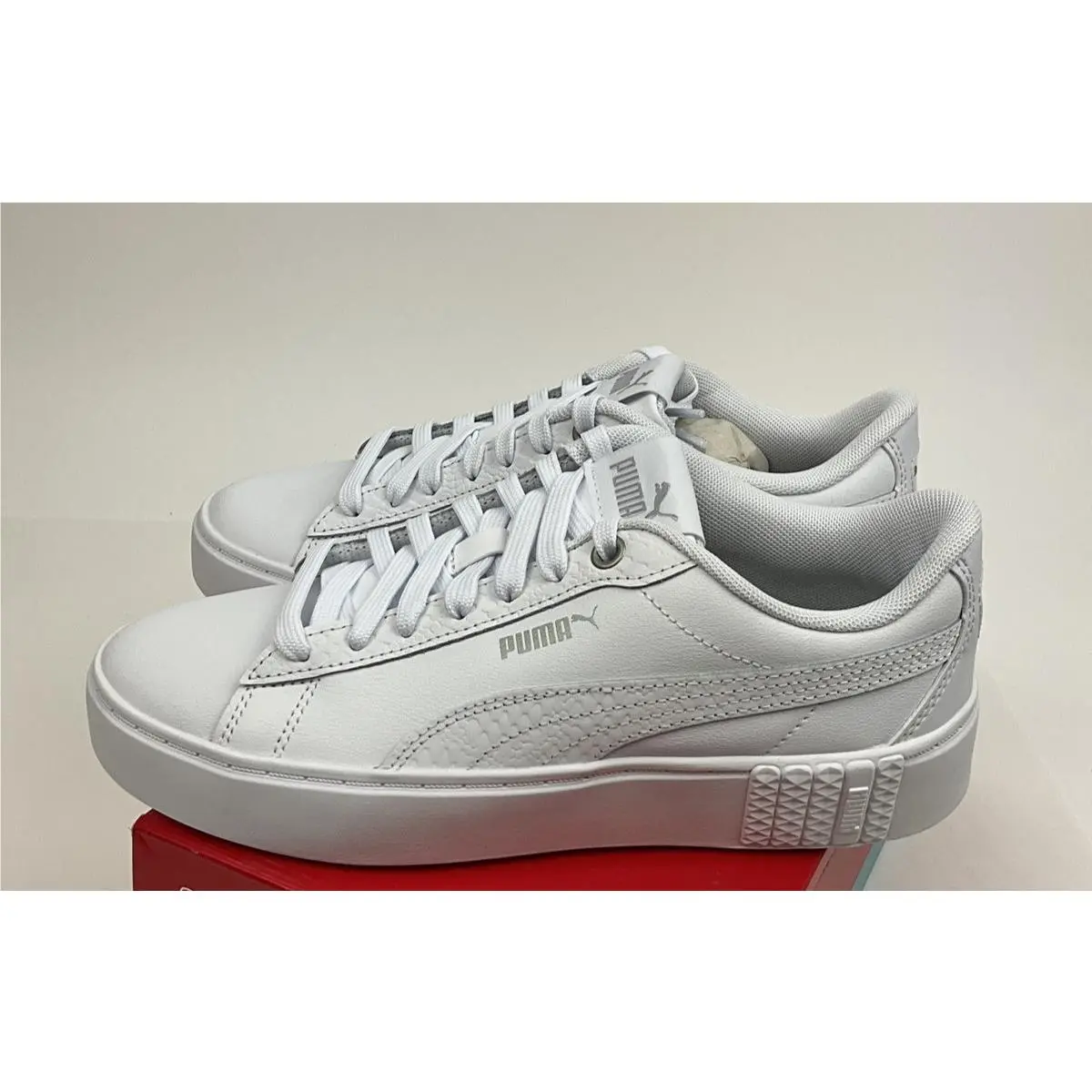 Puma shoes - PUMA Smash - Smash - 381447-01 - White (UPC: 194579249134) 2