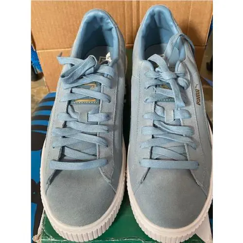Puma shoes - PUMA Suede Platform - Suede Platform - 362223-13 - Light Blue (UPC: 192341824909) 0