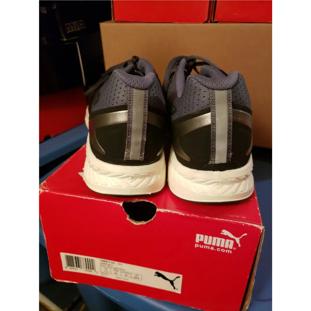 Puma shoes - IGNITE - IGNITE - Blue/Italia/Navy/Fluo Peach 3