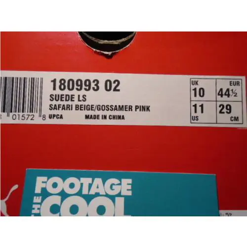 Puma shoes - Puma Suede LS - Suede - 180993-02 - Beige 7