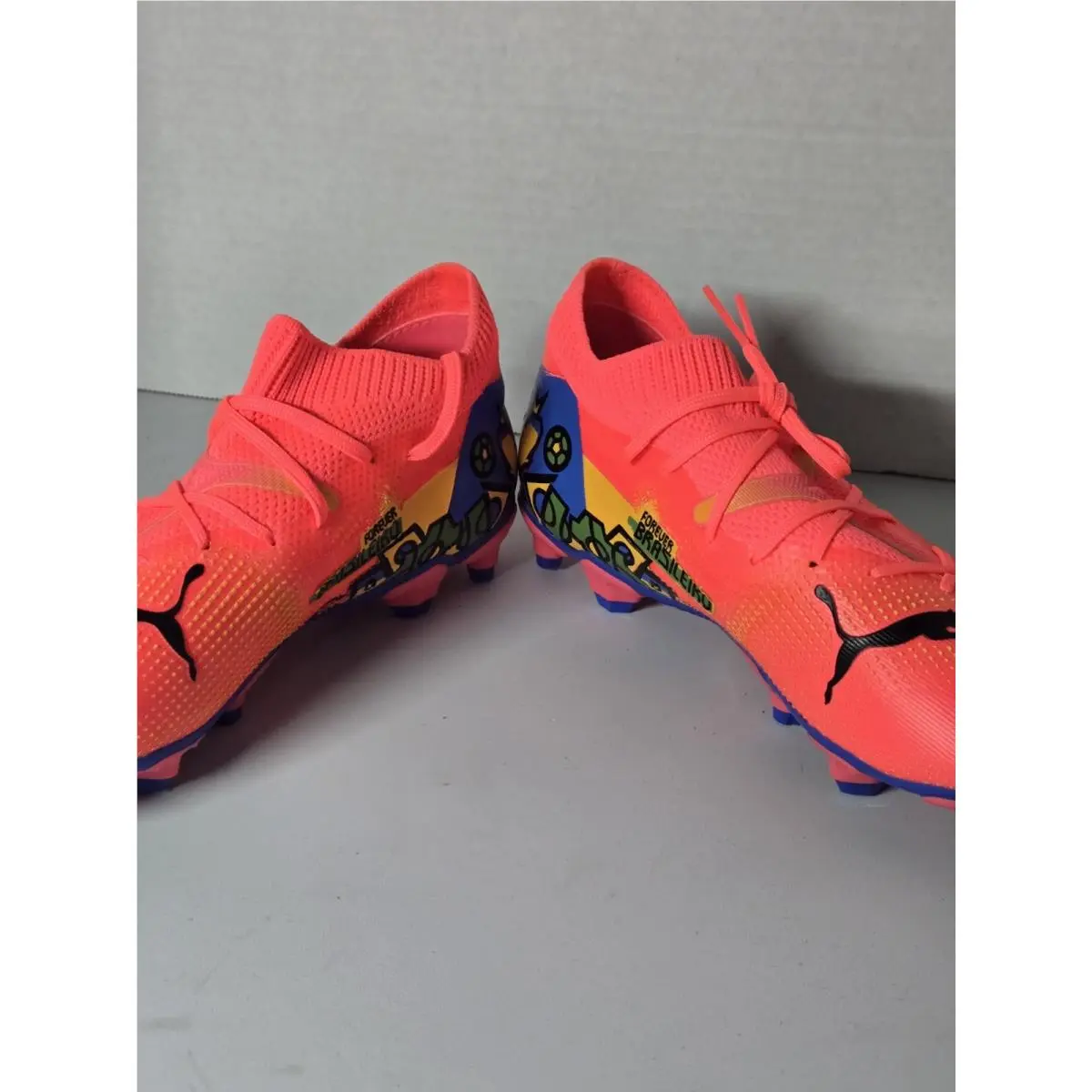 Puma shoes - PUMA Future Match - Future Match - 107841 01 - Pink, Manufacturer: Sunset Glow/Black/Sun Stream/Green/Bluemazing 1