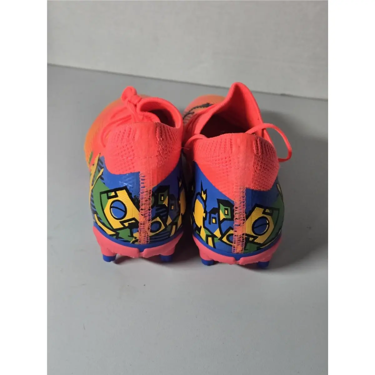 Puma shoes - PUMA Future Match - Future Match - 107841 01 - Pink, Manufacturer: Sunset Glow/Black/Sun Stream/Green/Bluemazing 3