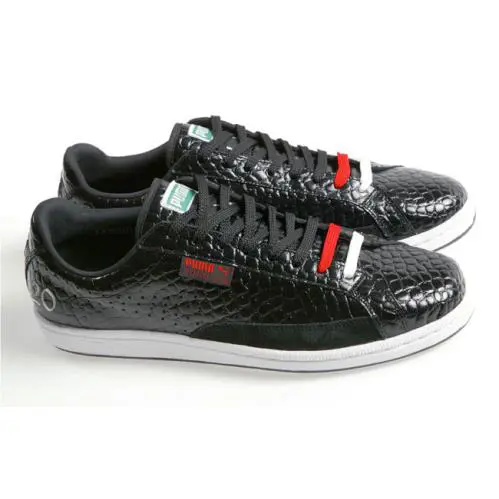 Puma shoes - METALLIC BLACK -RIBBON RED/WHITE 0