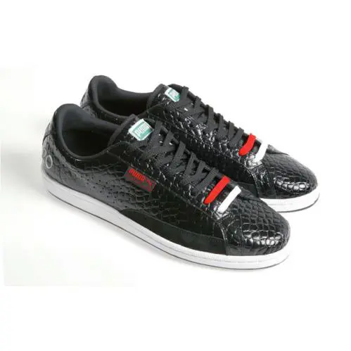 Puma shoes - METALLIC BLACK -RIBBON RED/WHITE 2