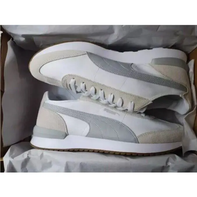 Puma shoes - PUMA R78 - 392901-06 - White (UPC: 0196857470995) 12