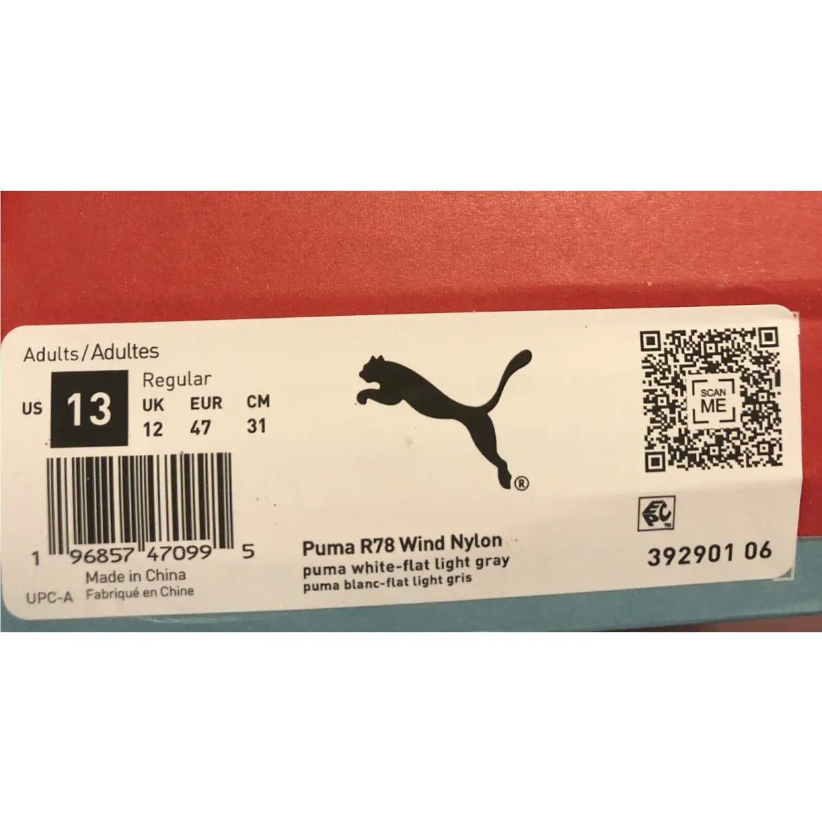 Puma shoes - PUMA R78 - 392901-06 - White (UPC: 0196857470995) 4