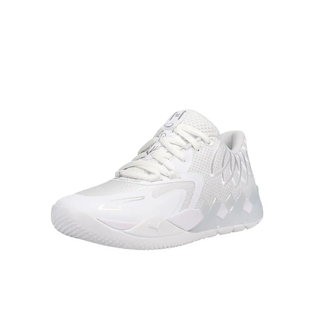 Puma shoes - PUMA  X Lamelo Ball Mb.01 Lo Basketball  Youth - 37736804 - White (UPC: 195102861328) 0