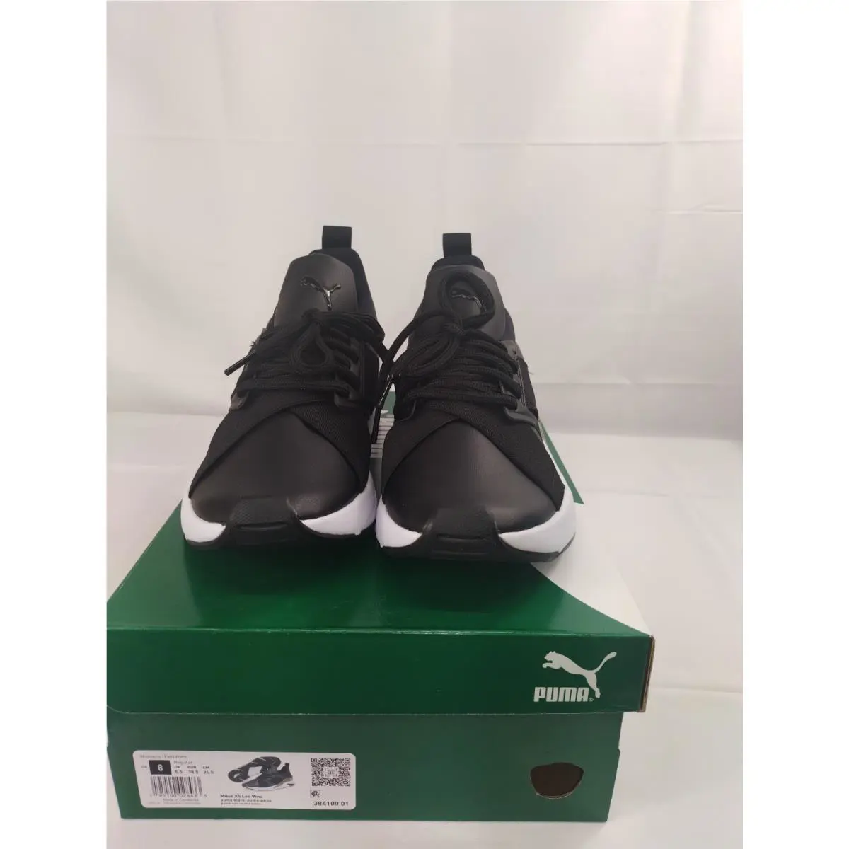 Puma shoes - Puma Muse X5 Leopard Lace Up - 384100-01 - Black 2