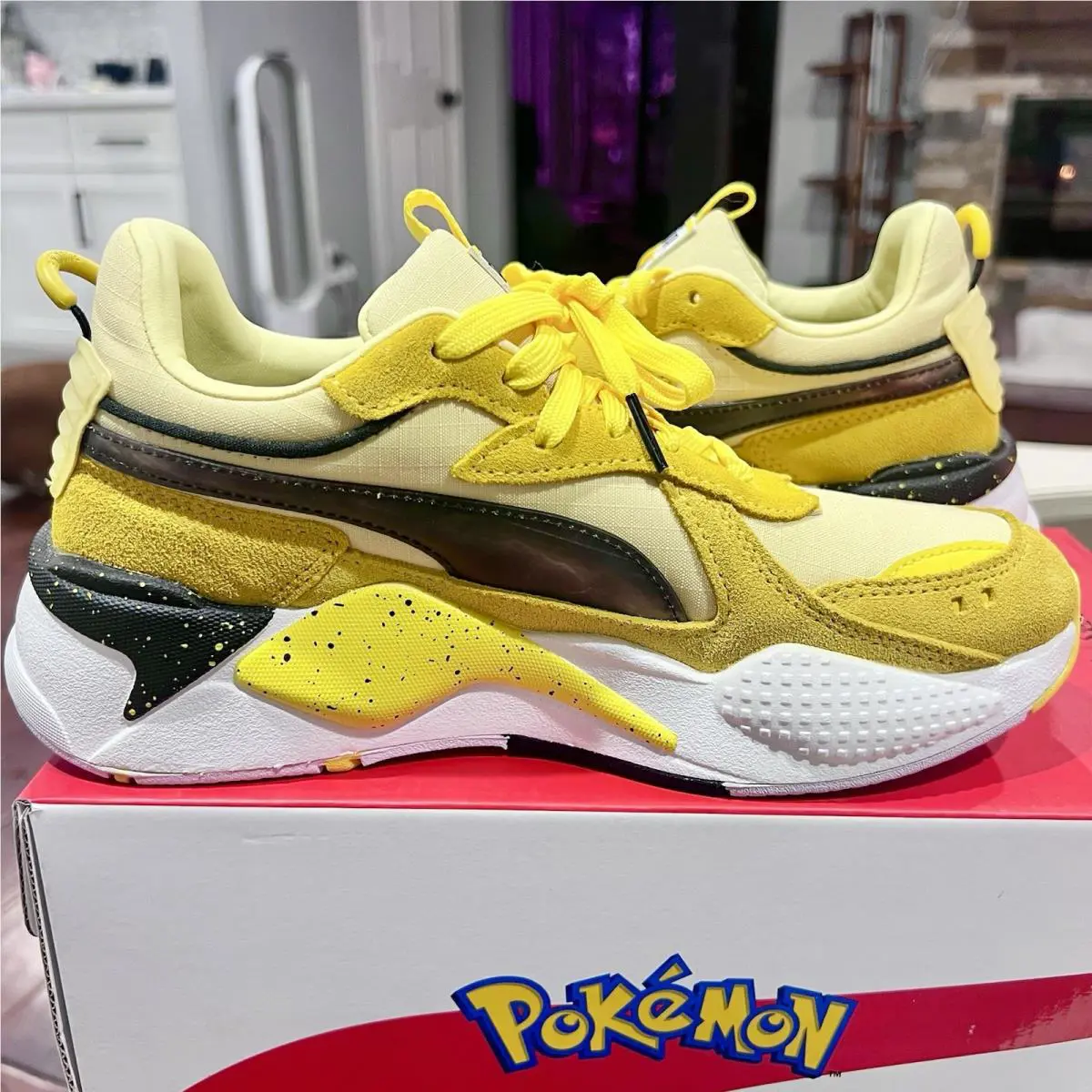 Puma shoes - PUMA RS-X - 389561 001 - Yellow (UPC: 4065449766432) 1