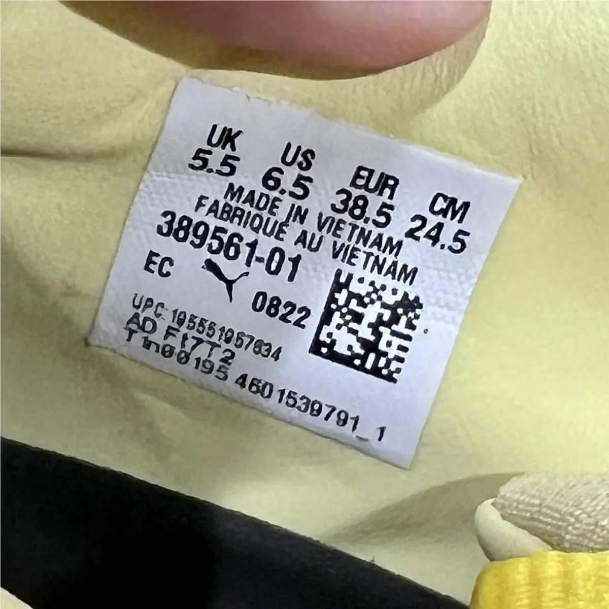 Puma shoes - PUMA RS-X - 389561 001 - Yellow (UPC: 4065449766432) 2